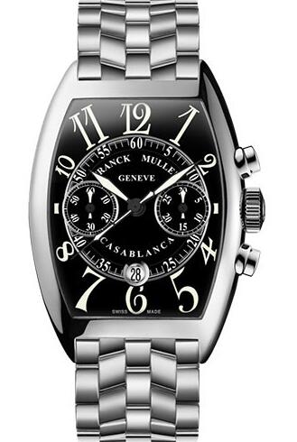 FRANCK MULLER Cintree Curvex Casablanca 9880 C CC DT O AC Black Replica Watch